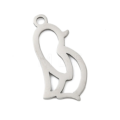 201 Stainless Steel Pendants STAS-F316-05P-03-1