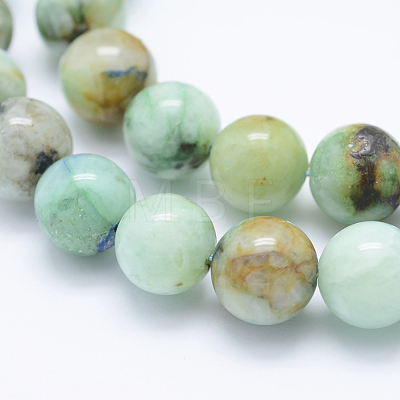 Natural Chrysocolla Beads Strands G-J373-02-10m-1