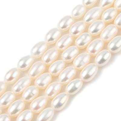 Natural Cultured Freshwater Pearl Beads Strands PEAR-I007-01C-03A-1