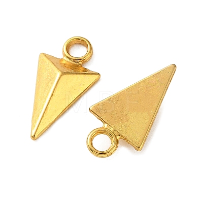 Zinc Alloy Faceted Spike Pendants AL-CBA6F5A-01G-1