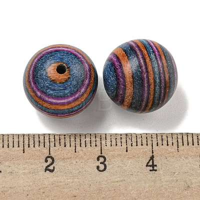 Printed Wooden Beads FIND-B042-26-1