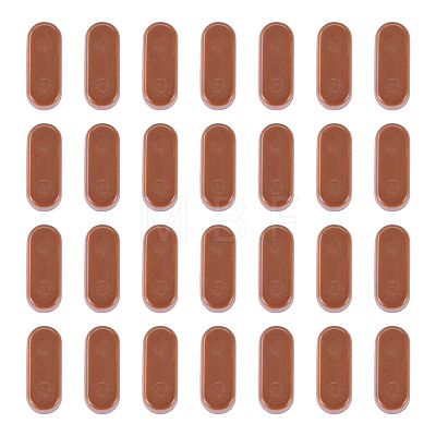 Opaque Acrylic European Beads OACR-TAC0019-006I-1