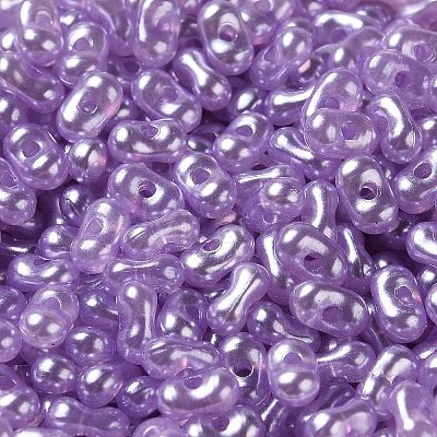 Opaque Acrylic Beads MACR-K359-01G-1