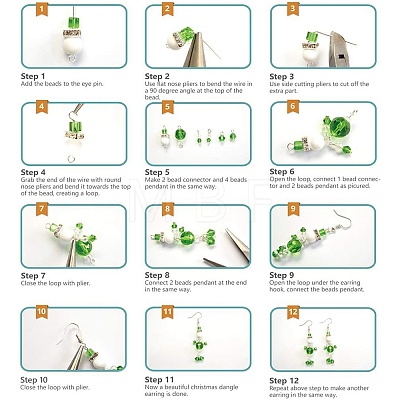 DIY Earrings Making DIY-SC0007-01-1