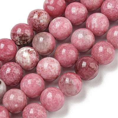 Natural Rhodonite Beads Strands G-P544-A02-02-1