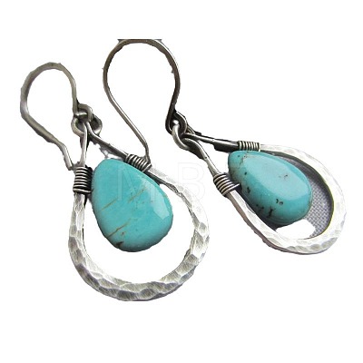 Alloy Dangle Earrings WGEE1F9-01-1