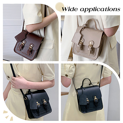 DIY Sew on PU Leather Women's Crossbody Bag Making Kit DIY-WH0386-86B-1