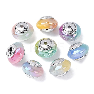 Opaque Resin & CCB Plastic UV Reactive Beads RESI-G119-15A-1