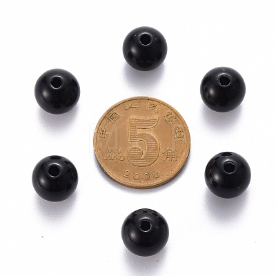 Opaque Acrylic Beads MACR-S370-C10mm-S002-1