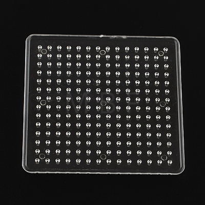Square ABC Plastic Pegboards used for 5x5mm DIY Fuse Beads X-DIY-Q009-10-1