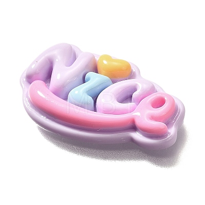 Opaque Resin Cabochons RESI-D275-02A-1