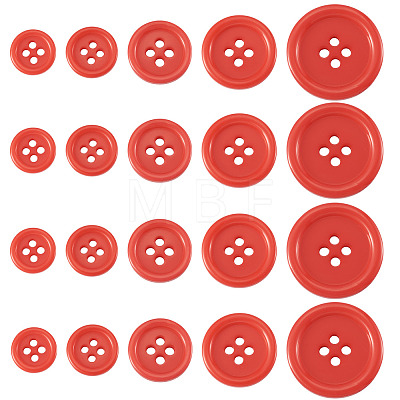 4-Hole Resin Buttons BUTT-TADJ0001-03F-1
