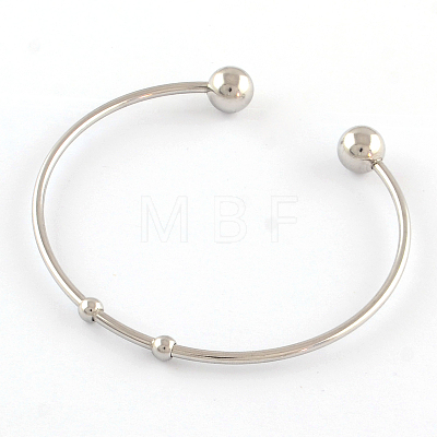 304 Stainless Steel Cuff Bangle Making X-STAS-R069-01-1