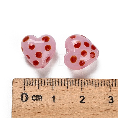 Handmade Lampwork Enamel Beads LAMP-B030-02A-02-1