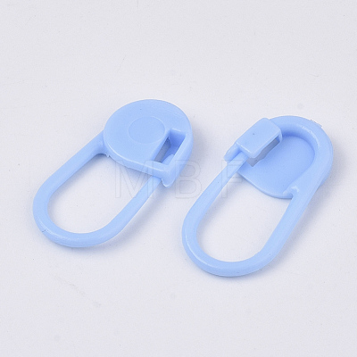 Plastic Knitting Crochet Locking Stitch Markers Holder TOOL-R028-16-1