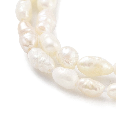 Natural Keshi Pearl Cultured Freshwater Pearl Beads Strands PEAR-P062-25C-1