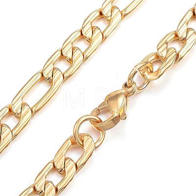 304 Stainless Steel Necklaces NJEW-G283-04G-1