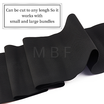 BENECREAT 2M 2 Styles Rubber Latex Elastic Ribbon OCOR-BC0001-60-1