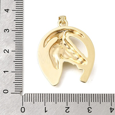 Brass Pendants KK-C255-05A-G-1