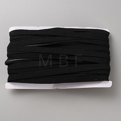 Polyester Flat Elastic Cord DIY-WH0678-08B-1