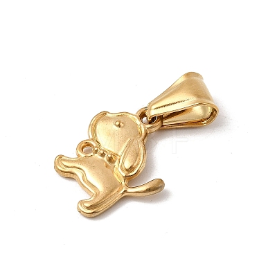Animal Theme 304 Stainless Steel Pendants STAS-B167-27C-G-1