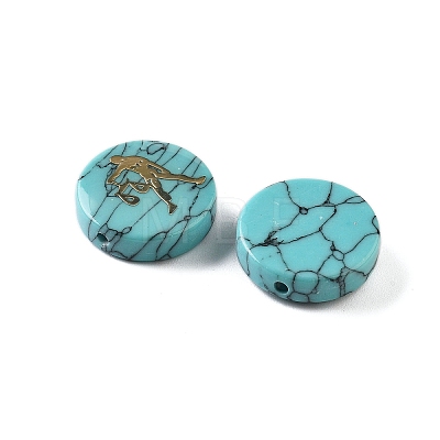 Synthetic Turquoise Beads G-F775-C09-1