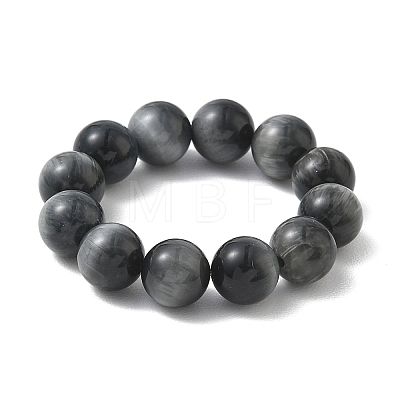 Natural Gemstone Beaded Stretch Bracelets for Children BJEW-JB13698-1