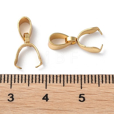 201 Stainless Steel Pendant Pinch Bails X-STAS-P223-16G-B-1