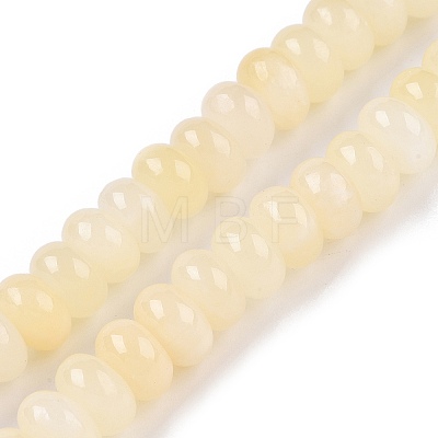 Natural Topaz Jade Beads Strands G-T138-73-1