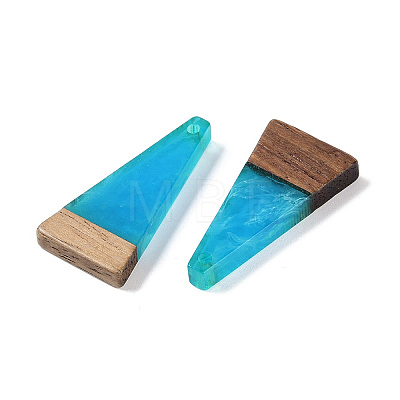 Resin & Wood Pendants WOOD-F015-03D-1