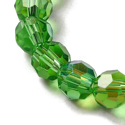 Electroplate Transparent Glass Beads Strands LS-EGLA-A035-T8mm-L11-1