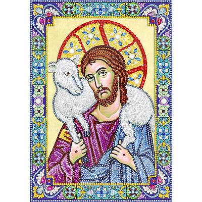 Religion Human Pattern DIY Diamond Painting Kits DIAM-PW0010-49A-21-1