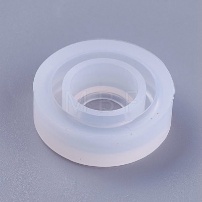 Transparent DIY Ring Silicone Molds DIY-WH0128-09C-1