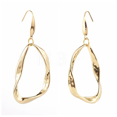 Alloy Twisted Ring Dangle Earring Sets EJEW-JE04503-1