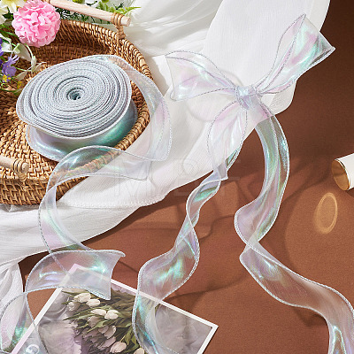 Polyester Lace Trim DIY-TAC0010-49G-1