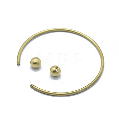 Brass Cuff Bangles Making KK-L184-05C-1