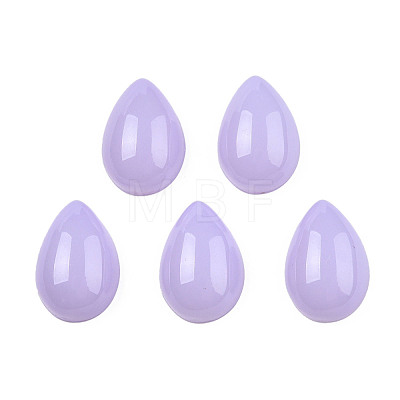 Opaque Resin Cabochons RESI-N022-08A-1