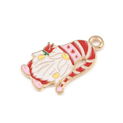 Valentine's Day Alloy Enamel Pendants ENAM-I084-01KCG-34-1