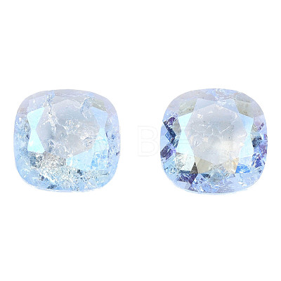 Glass Rhinestone Cabochons MRMJ-N029-02B-01-1