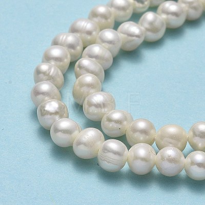 Natural Cultured Freshwater Pearl Beads Strands PEAR-F018-17A-01-1