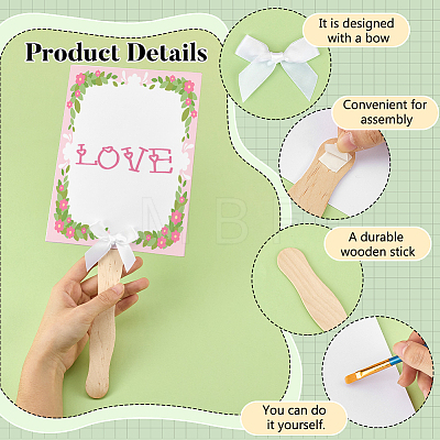DIY Fan Making Kits DIY-PH0036-11B-1
