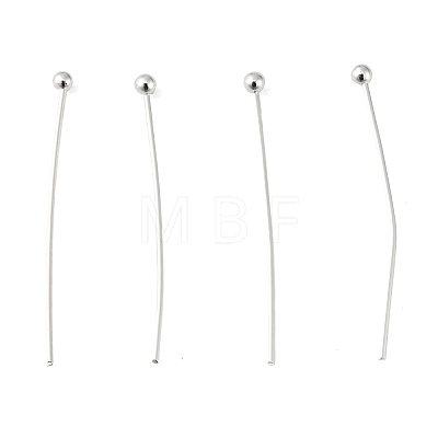 Brass Head Pins KK-H258-09B-S-1
