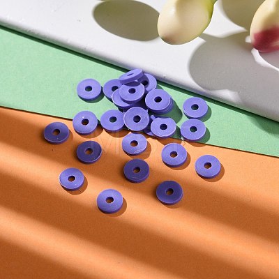 Handmade Polymer Clay Beads CLAY-Q251-8.0mm-52-1