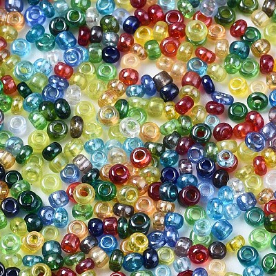 Glass Seed Beads SEED-S057-G-M-1