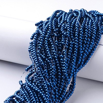 Glass Pearl Beads Strands HY-3D-B72-1