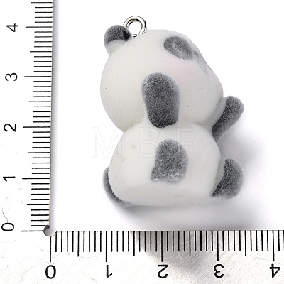 Flocky Animal Acrylic Pendants FIND-S001-06D-1