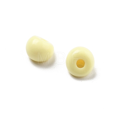 Acrylic Imitation Pearl Beads OACR-D300-01C-1