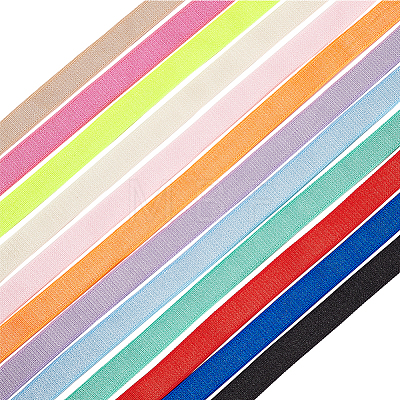 24M 12 Colors Polyester Elastic Shoulder Strap OCOR-BC0001-84-1