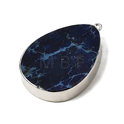 Synthetic Imperial Jasper Pendants G-P614-03P-01-1