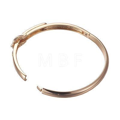 Fashion Brass Bangles BJEW-L615-02G-1